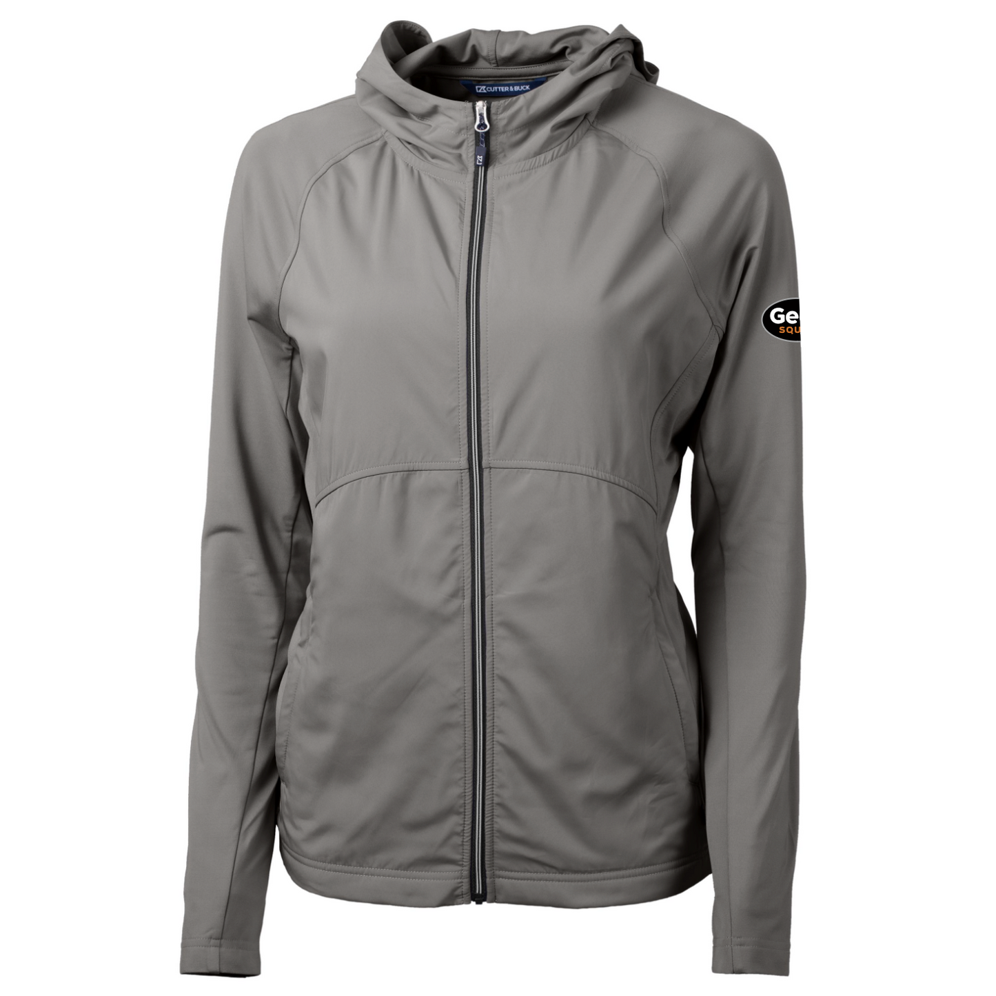 Veste zippée intégrale Cutter & Buck Adapt Eco Knit Hybrid Recycled pour femme