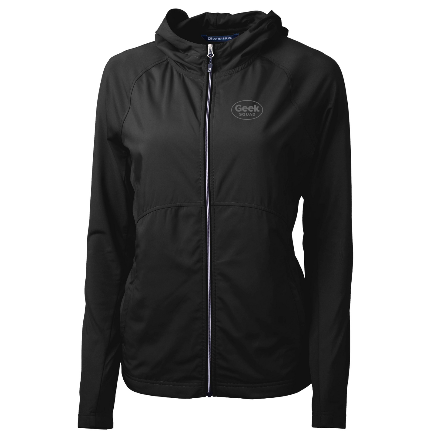 Veste zippée intégrale Cutter & Buck Adapt Eco Knit Hybrid Recycled pour femme