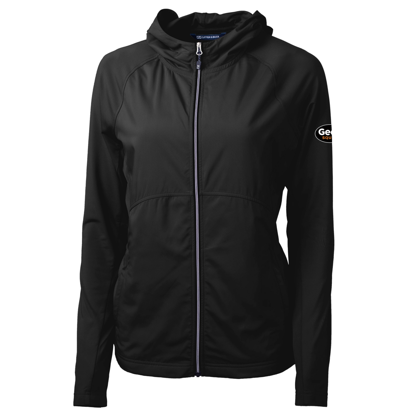 Veste zippée intégrale Cutter & Buck Adapt Eco Knit Hybrid Recycled pour femme