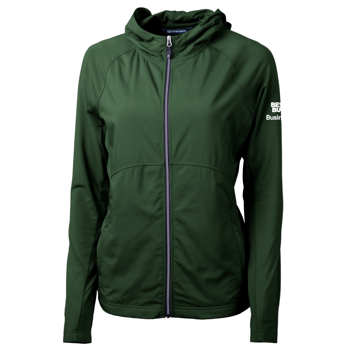 Veste zippée intégrale Cutter & Buck Adapt Eco Knit Hybrid Recycled pour femme