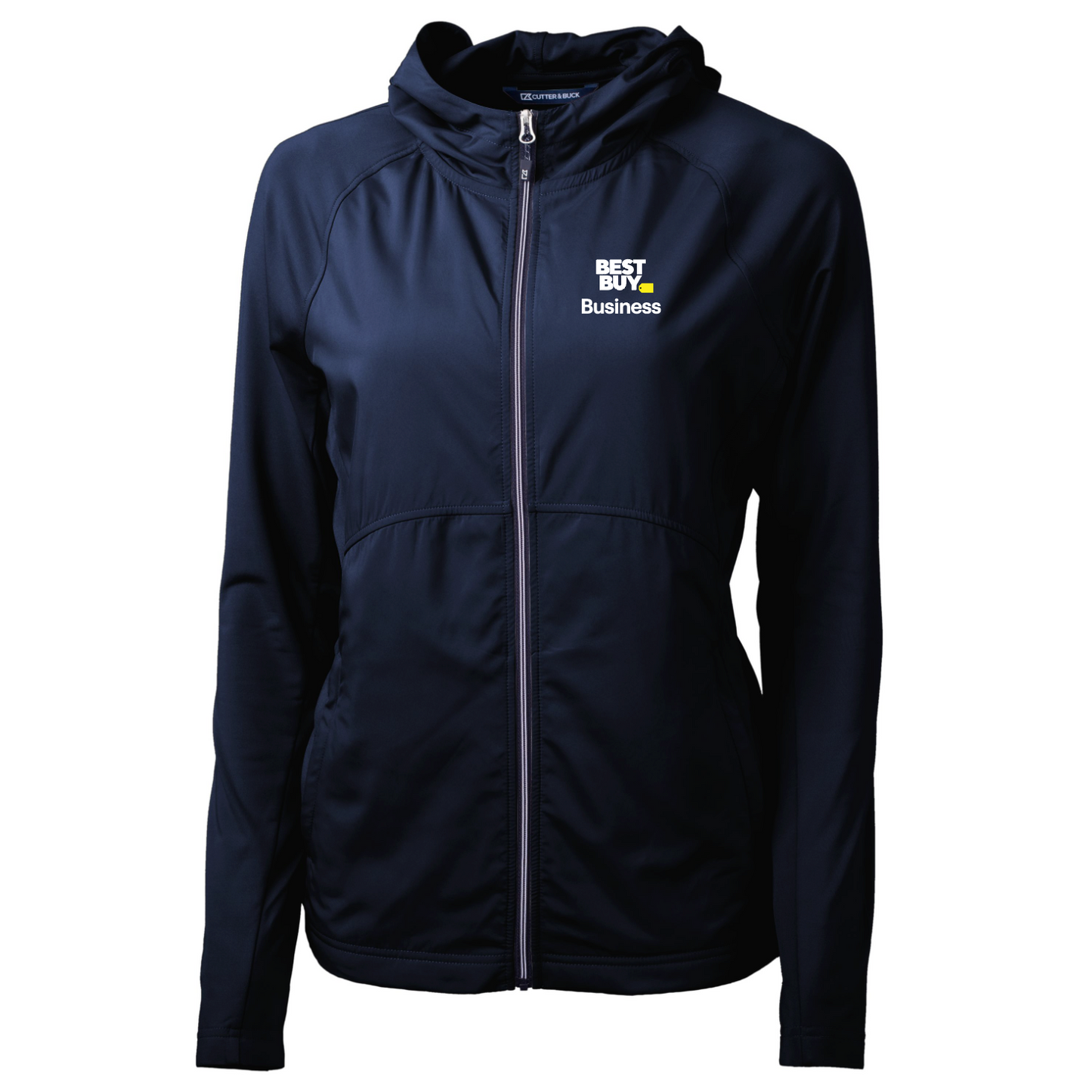 Veste zippée intégrale Cutter & Buck Adapt Eco Knit Hybrid Recycled pour femme