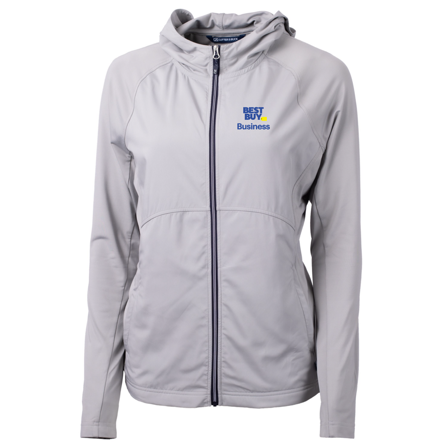Veste zippée intégrale Cutter & Buck Adapt Eco Knit Hybrid Recycled pour femme