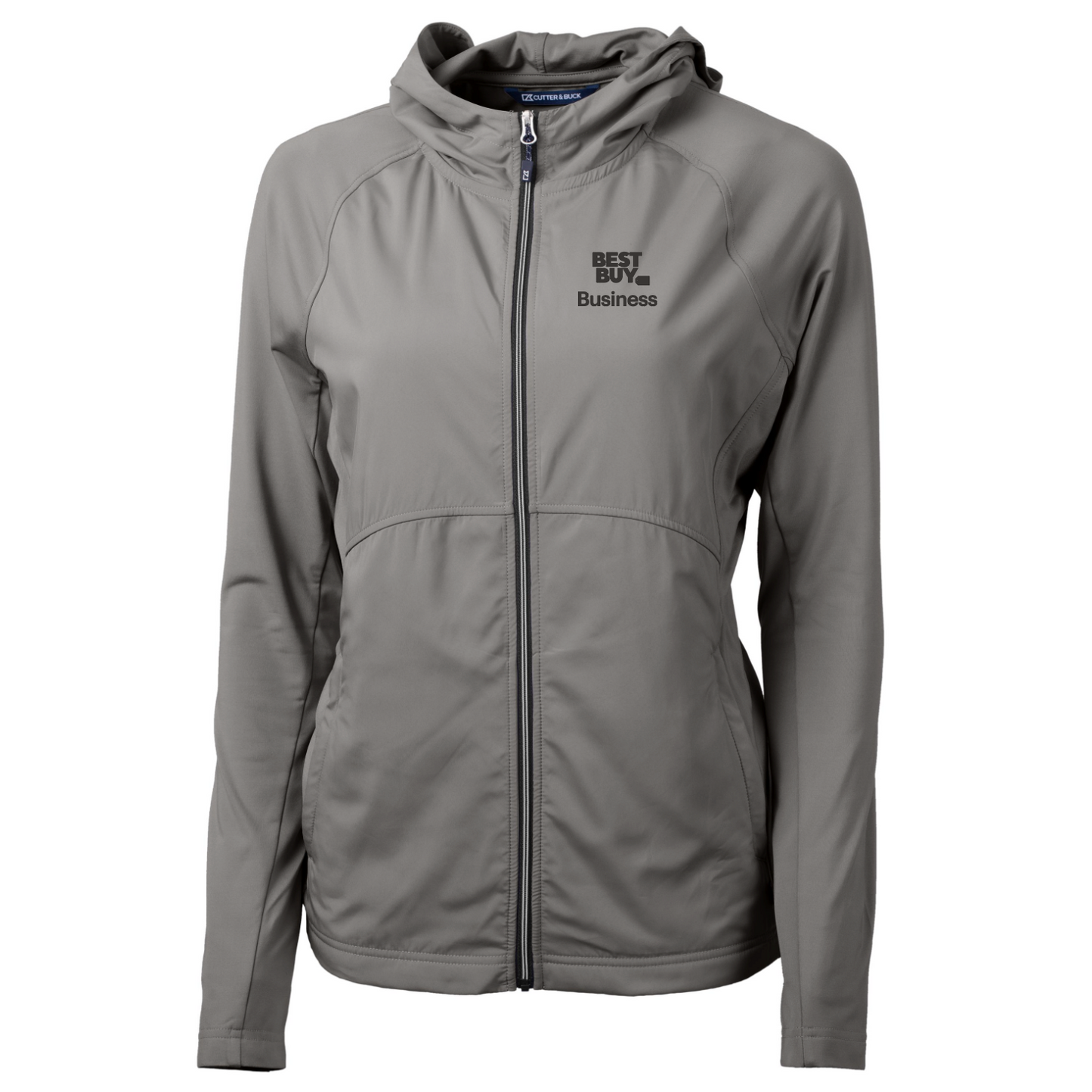 Veste zippée intégrale Cutter & Buck Adapt Eco Knit Hybrid Recycled pour femme