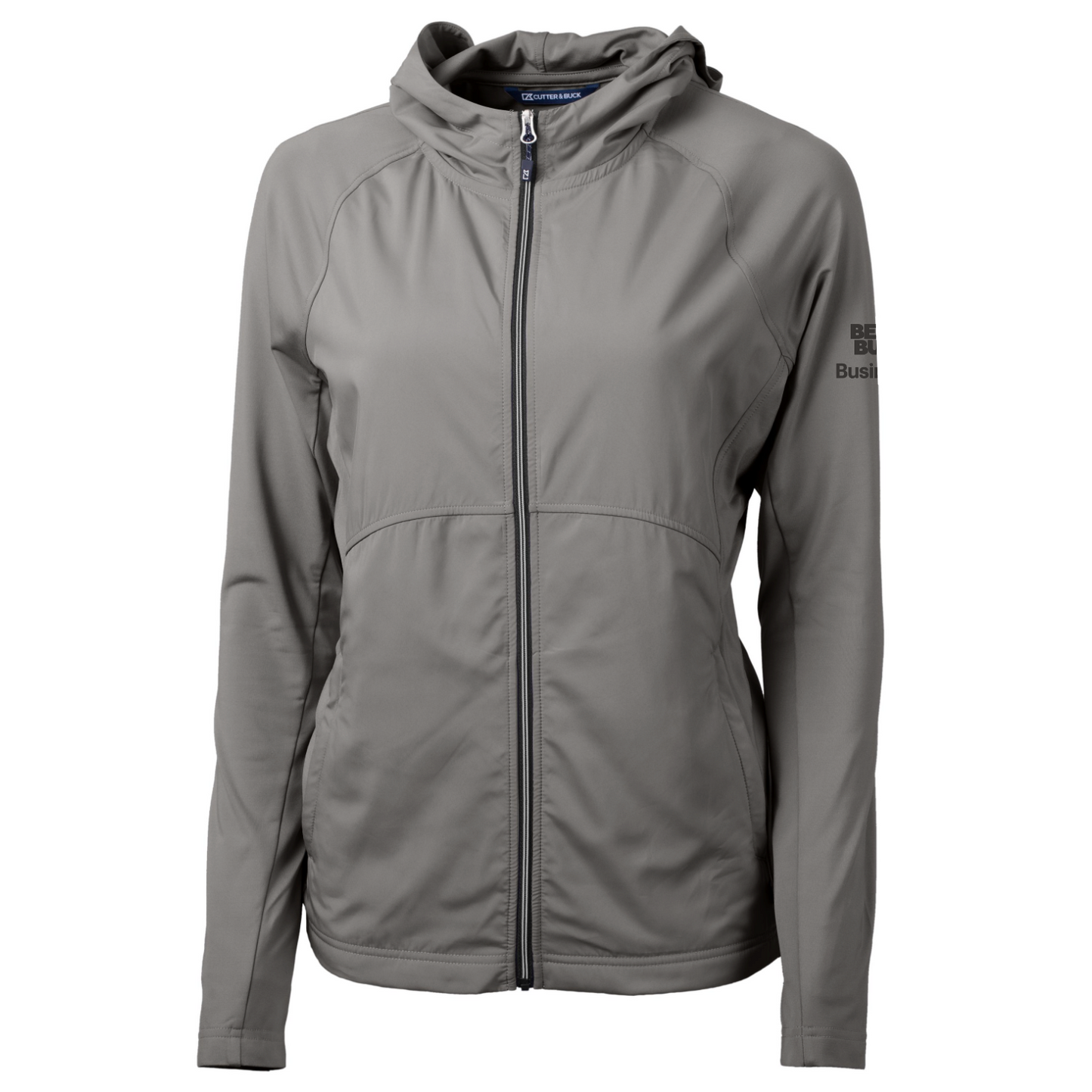 Veste zippée intégrale Cutter & Buck Adapt Eco Knit Hybrid Recycled pour femme