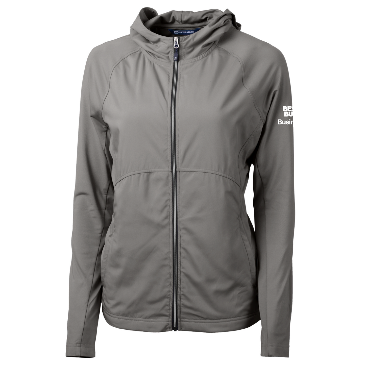 Veste zippée intégrale Cutter & Buck Adapt Eco Knit Hybrid Recycled pour femme