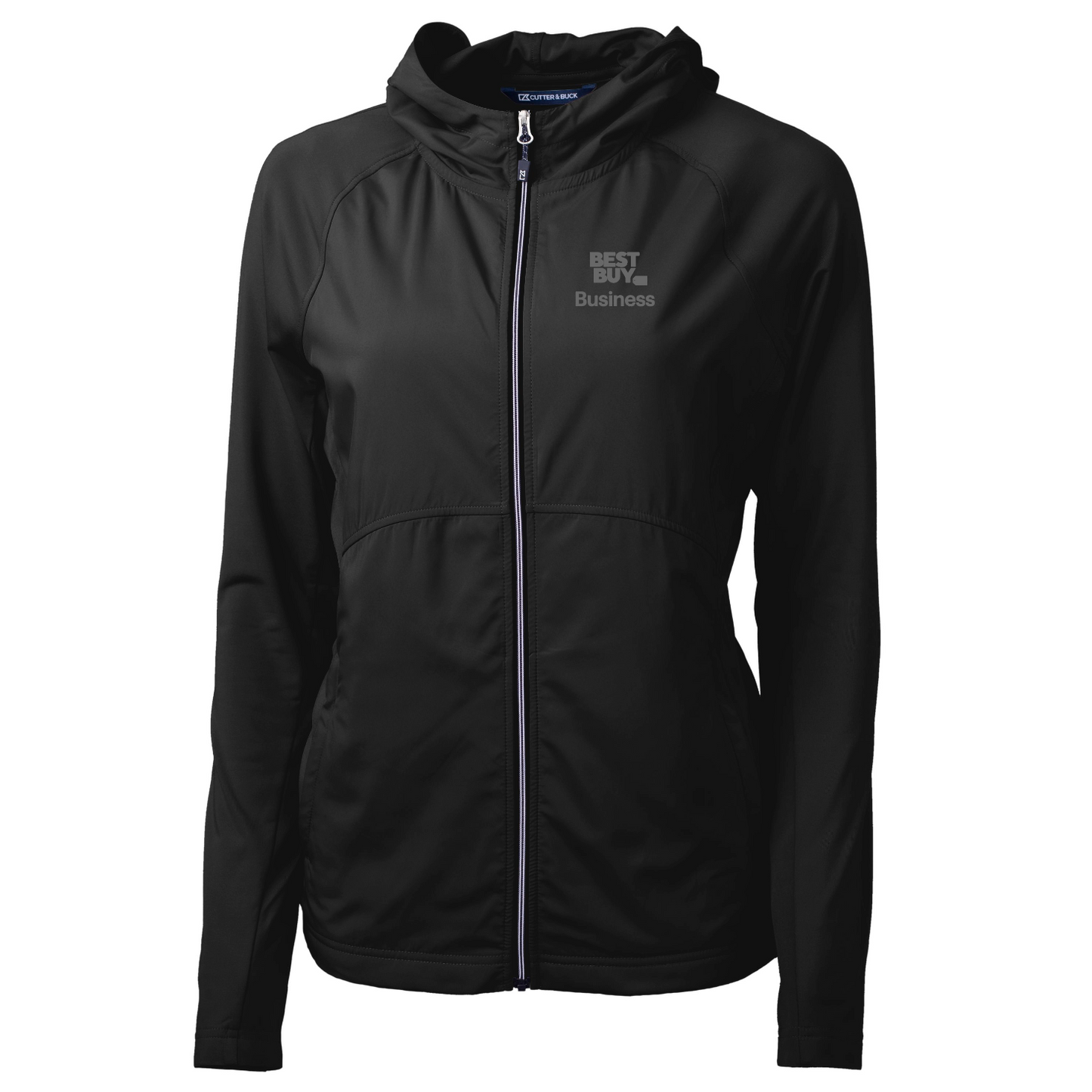 Veste zippée intégrale Cutter & Buck Adapt Eco Knit Hybrid Recycled pour femme