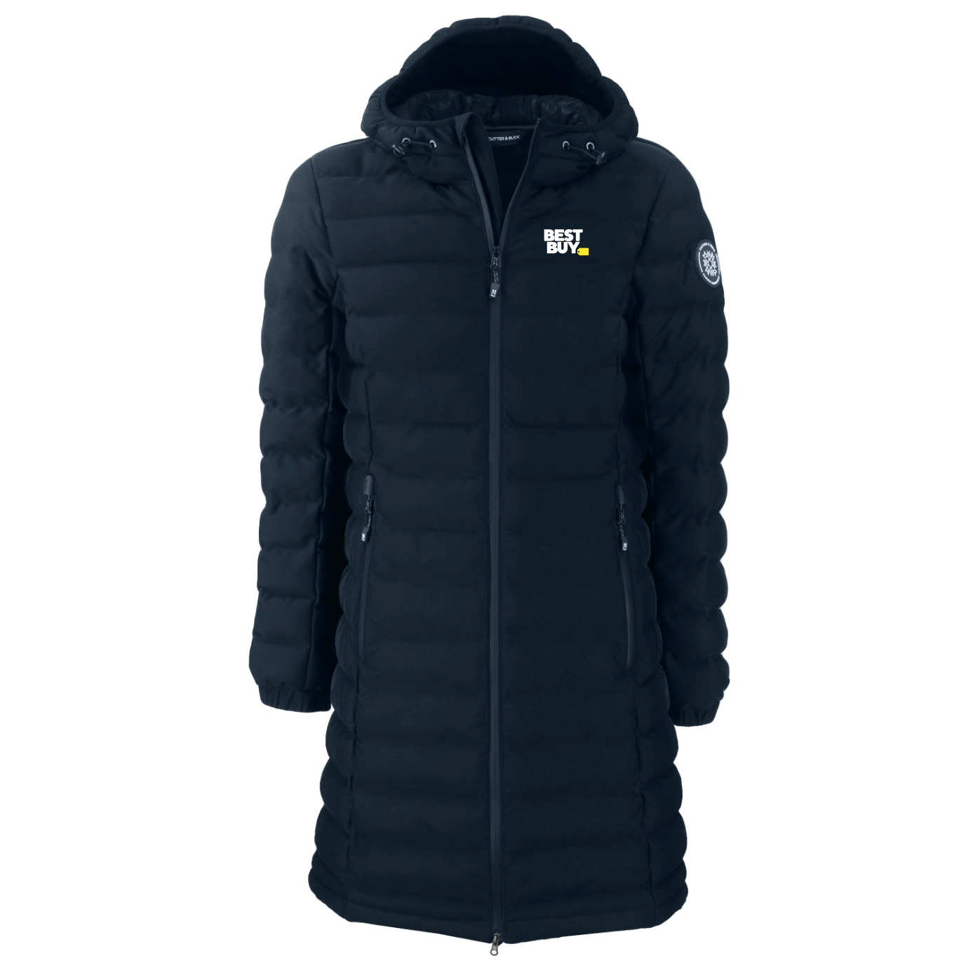 Doudoune longue isolée Cutter & Buck Mission Ridge Repreve Eco pour femme