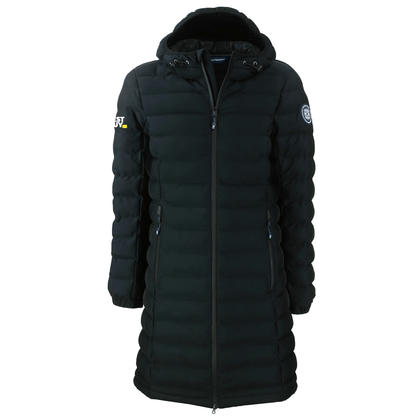 Doudoune longue isolée Cutter & Buck Mission Ridge Repreve Eco pour femme