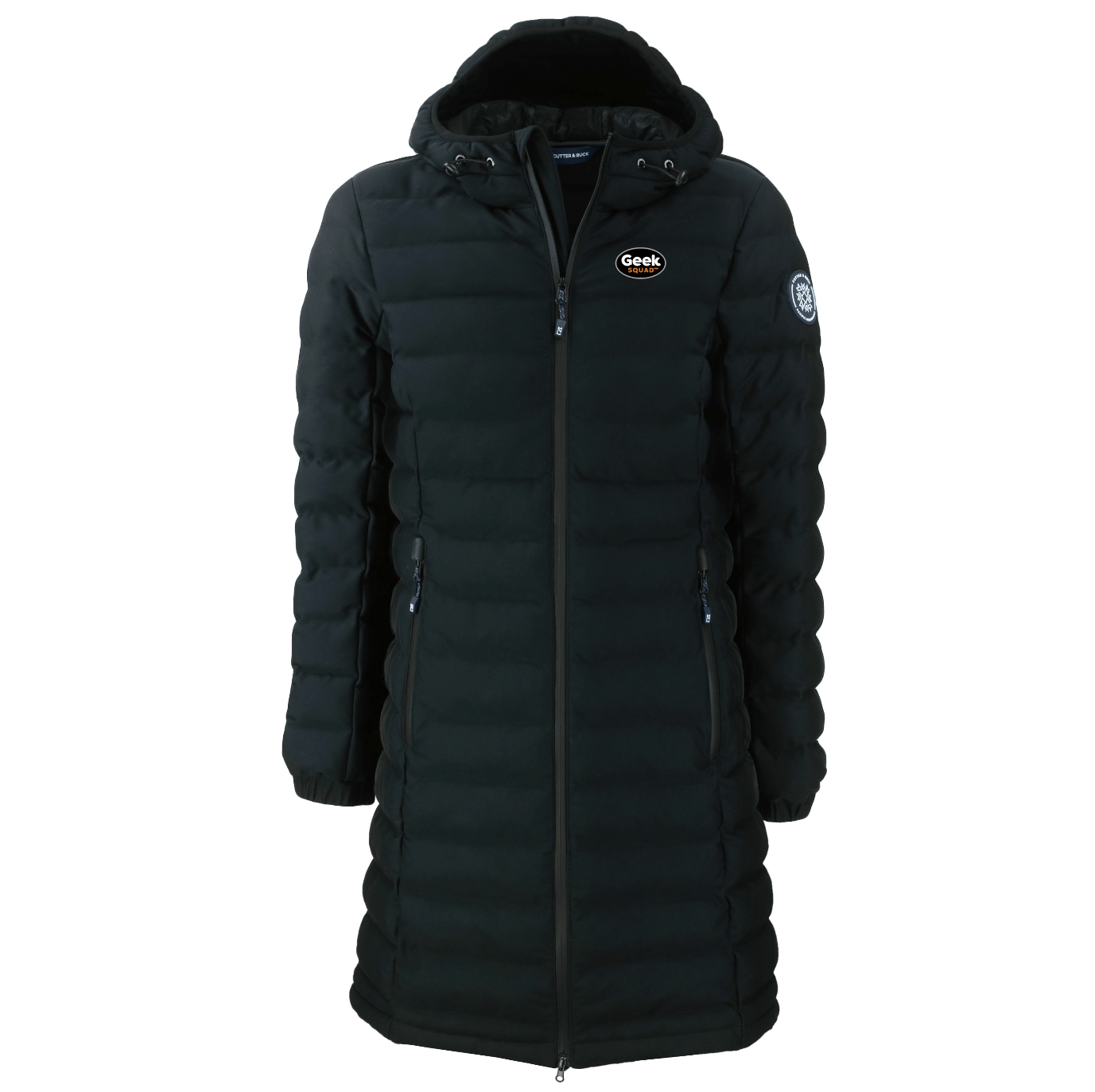 Doudoune longue isolée Cutter & Buck Mission Ridge Repreve Eco pour femme