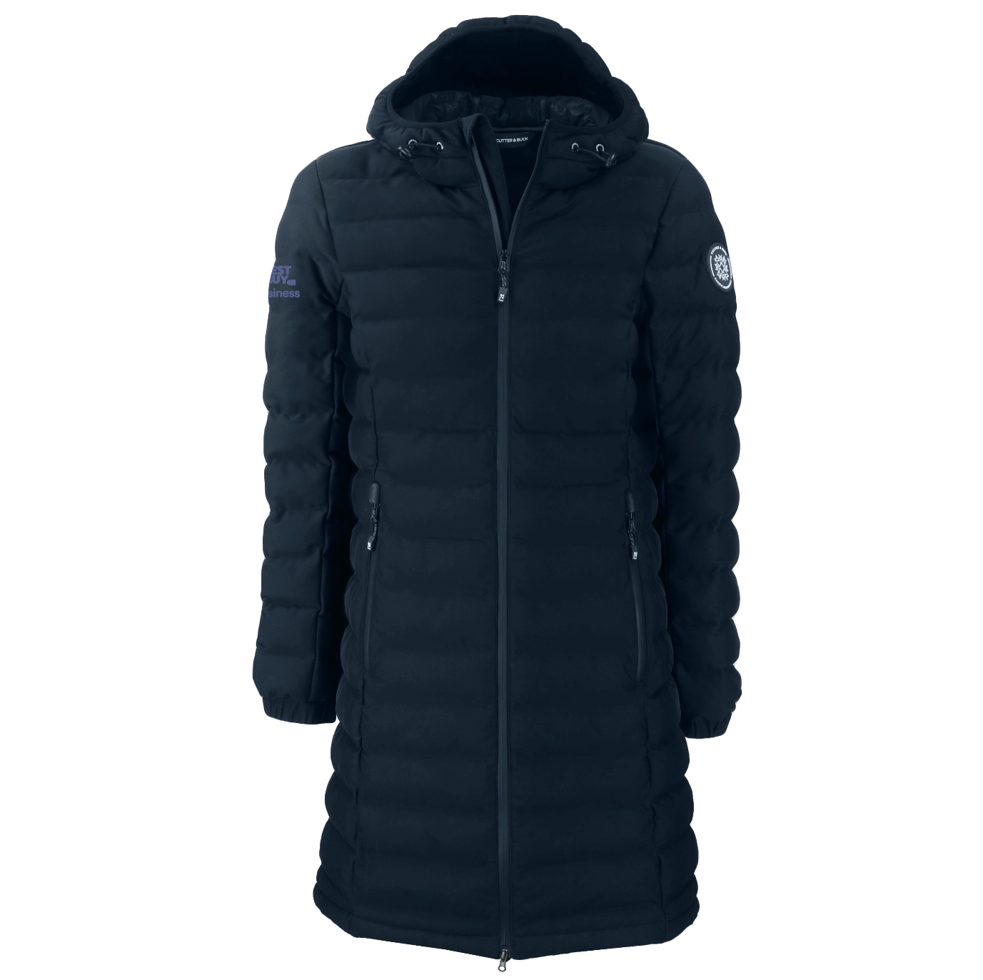 Doudoune longue isolée Cutter & Buck Mission Ridge Repreve Eco pour femme