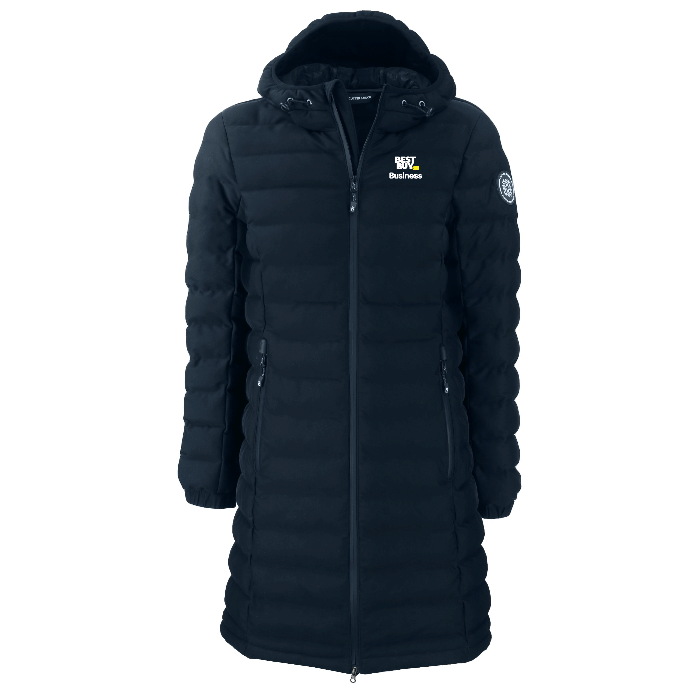 Doudoune longue isolée Cutter & Buck Mission Ridge Repreve Eco pour femme