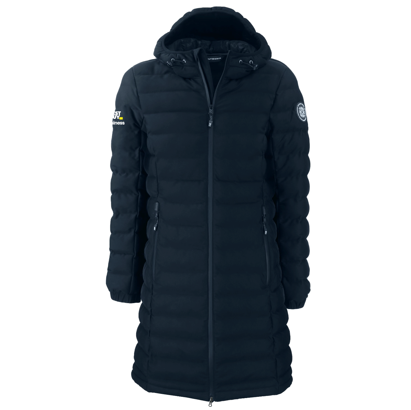 Doudoune longue isolée Cutter & Buck Mission Ridge Repreve Eco pour femme