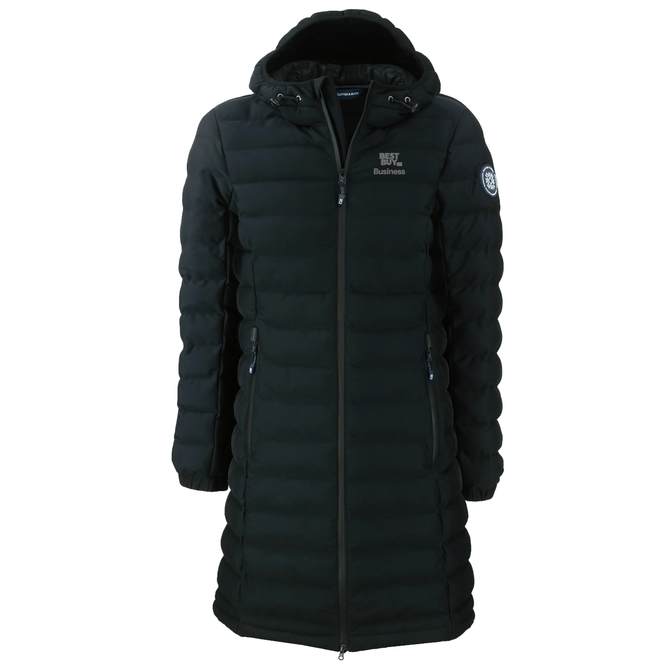 Doudoune longue isolée Cutter & Buck Mission Ridge Repreve Eco pour femme