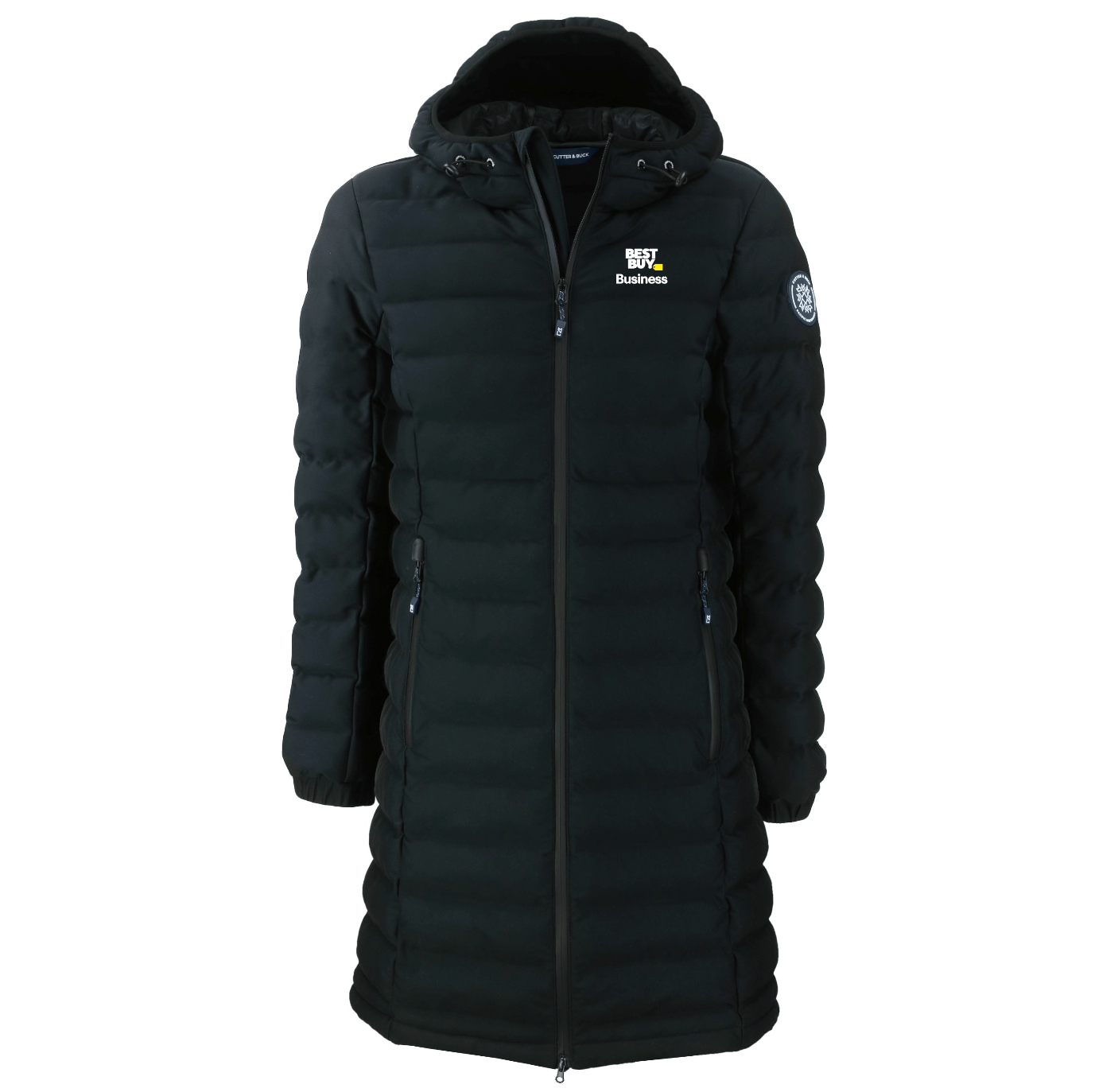 Doudoune longue isolée Cutter & Buck Mission Ridge Repreve Eco pour femme