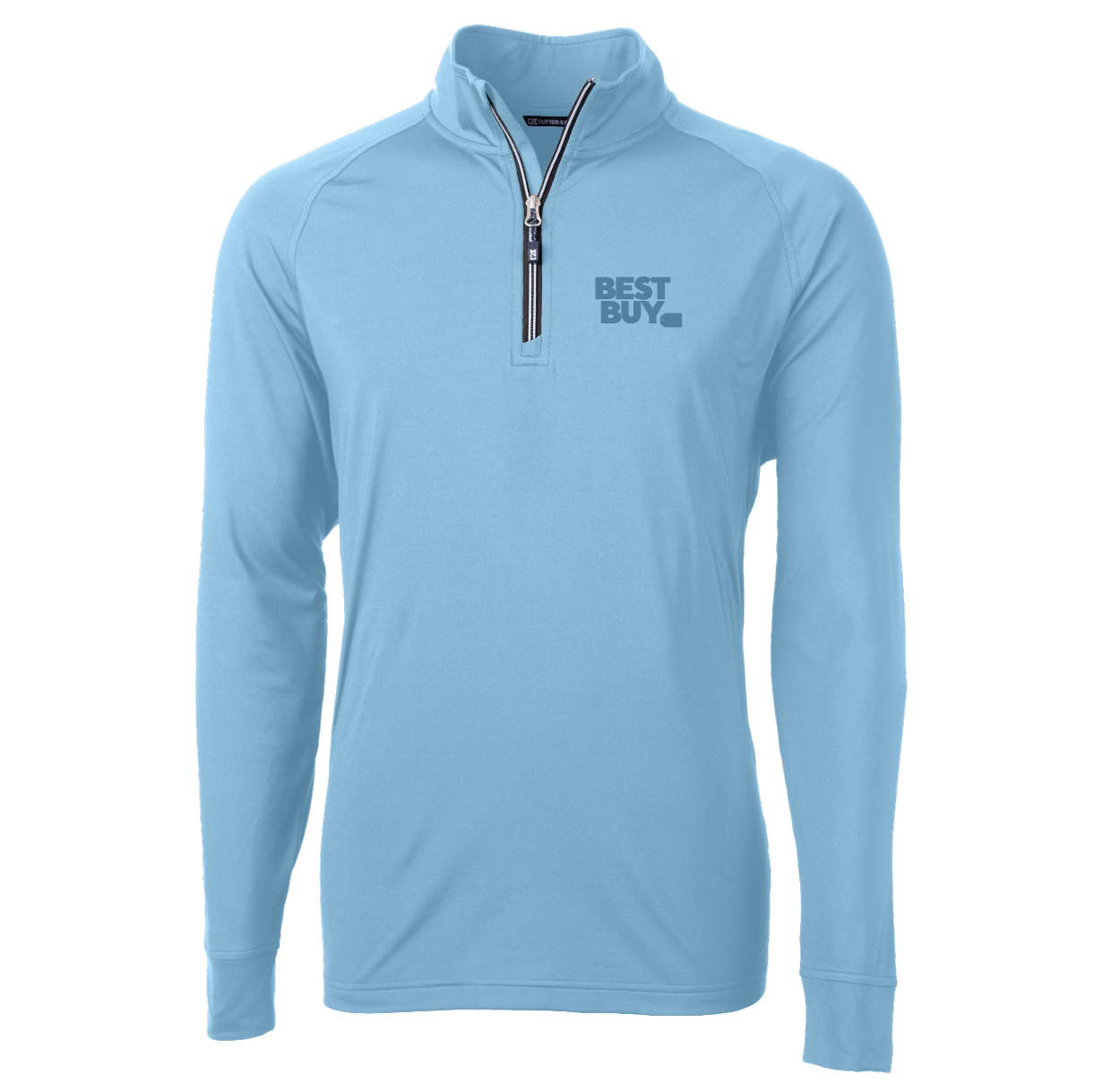Pull à col zippé Cutter & Buck Adapt Eco Knit Stretch Recycled pour homme
