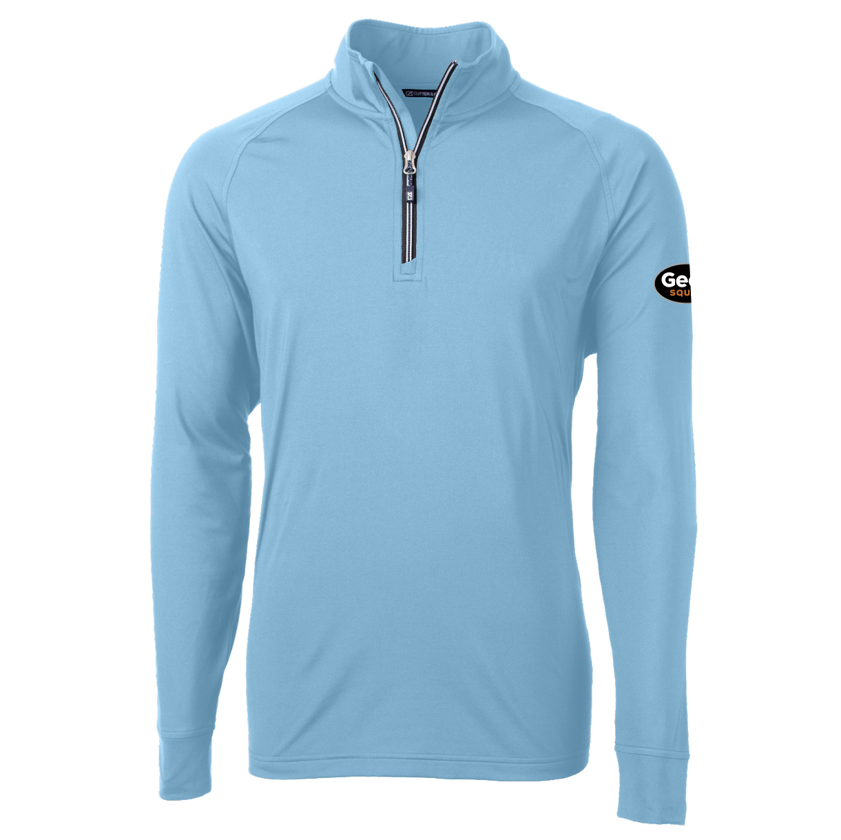 Pull à col zippé Cutter & Buck Adapt Eco Knit Stretch Recycled pour homme