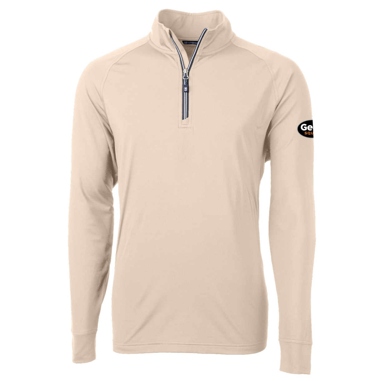 Pull à col zippé Cutter & Buck Adapt Eco Knit Stretch Recycled pour homme