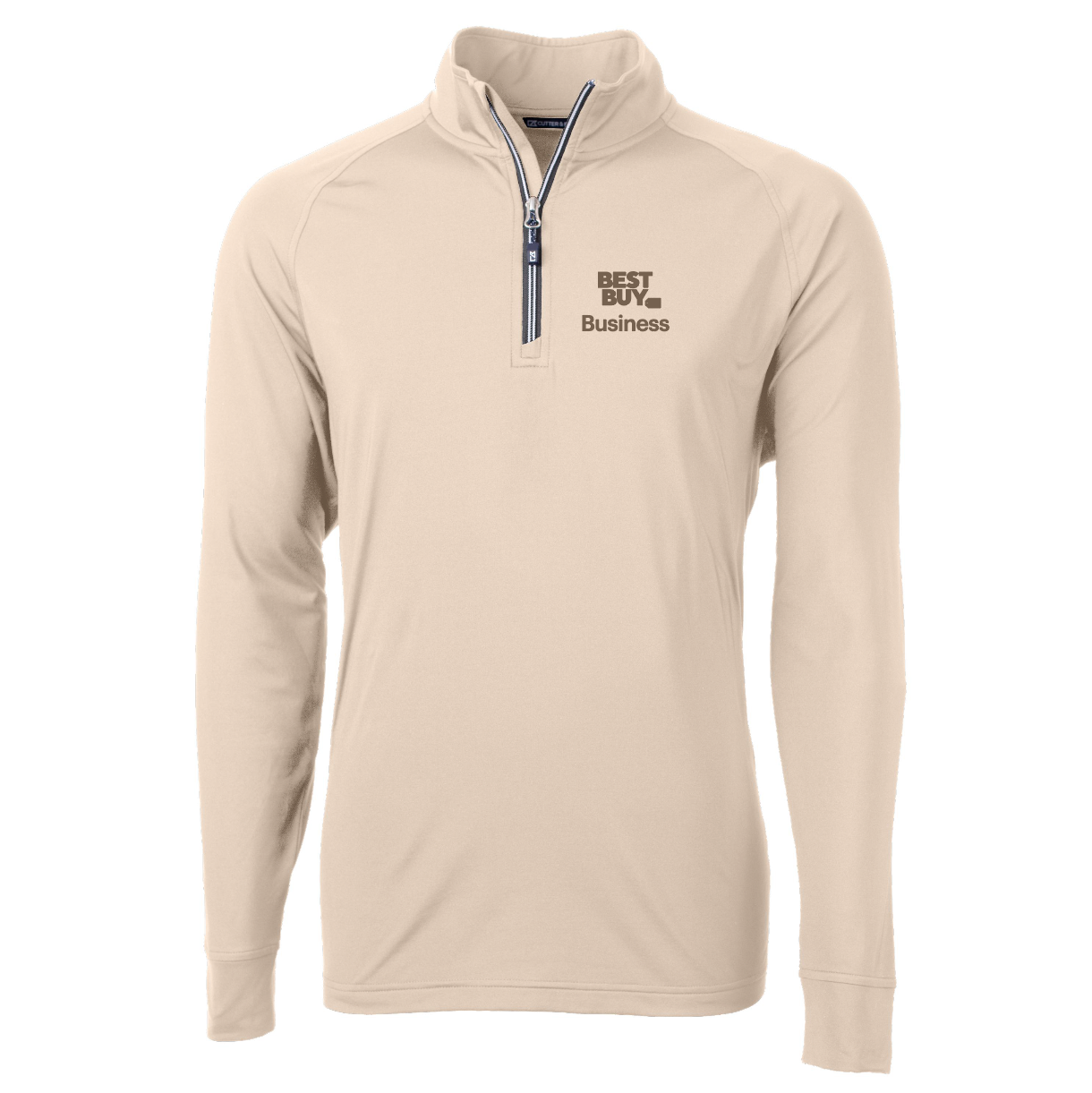 Pull à col zippé Cutter & Buck Adapt Eco Knit Stretch Recycled pour homme