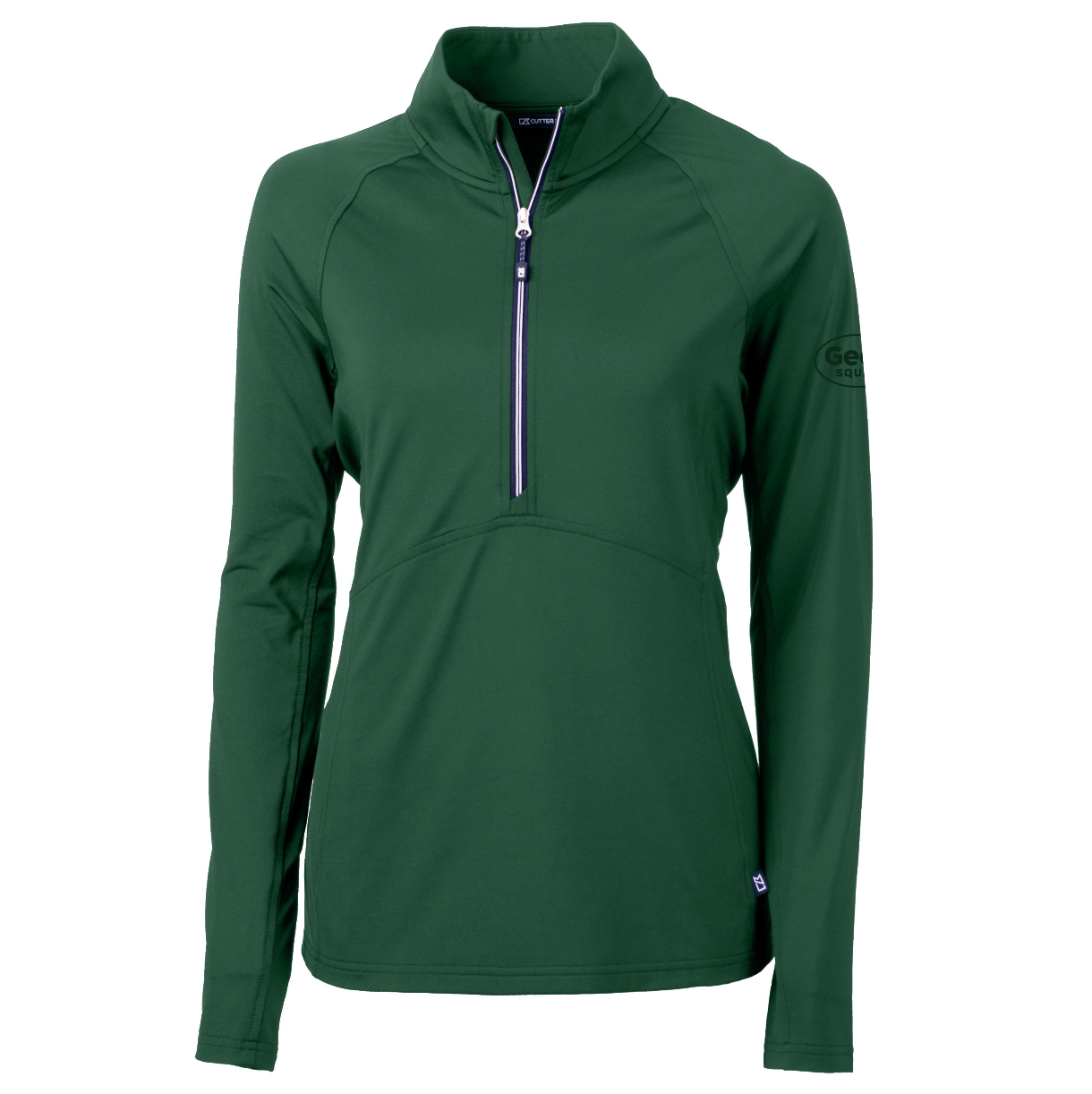 Pull demi-zip Cutter & Buck Adapt Eco Knit Stretch Recycled pour femme