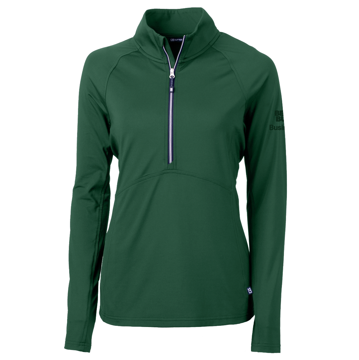 Pull demi-zip Cutter & Buck Adapt Eco Knit Stretch Recycled pour femme