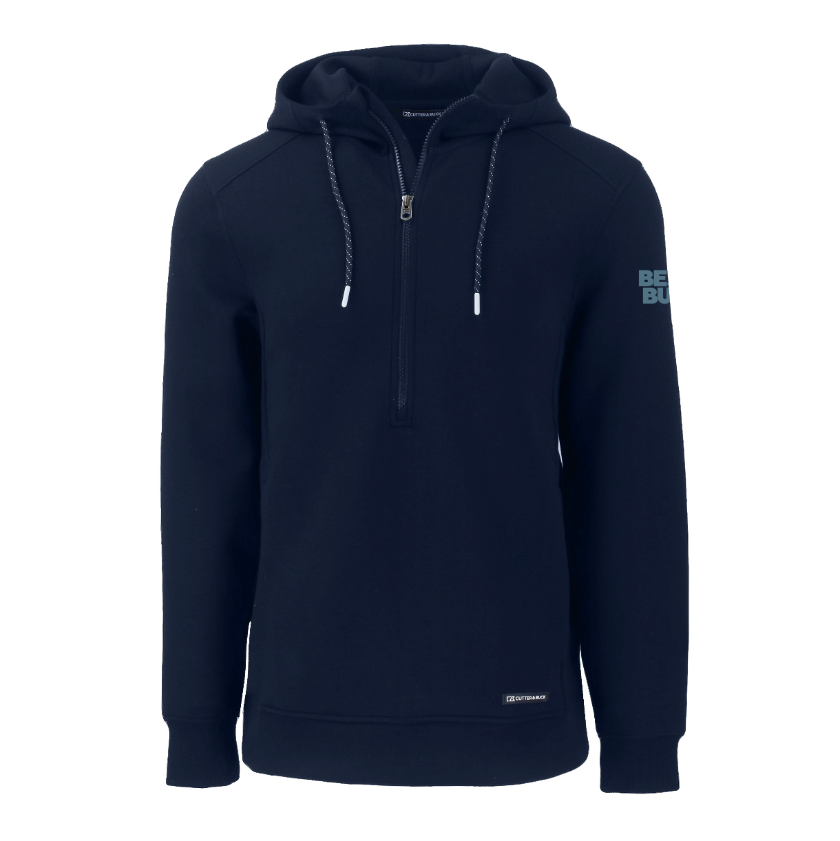 Pull à capuche demi-zip en tissu recyclé Roam Epic Versatility de Cutter & Buck pour homme