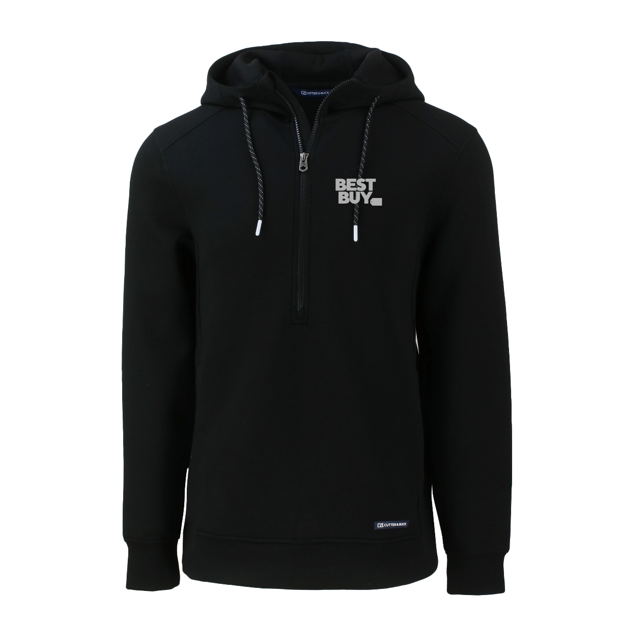 Pull à capuche demi-zip en tissu recyclé Roam Epic Versatility de Cutter & Buck pour homme