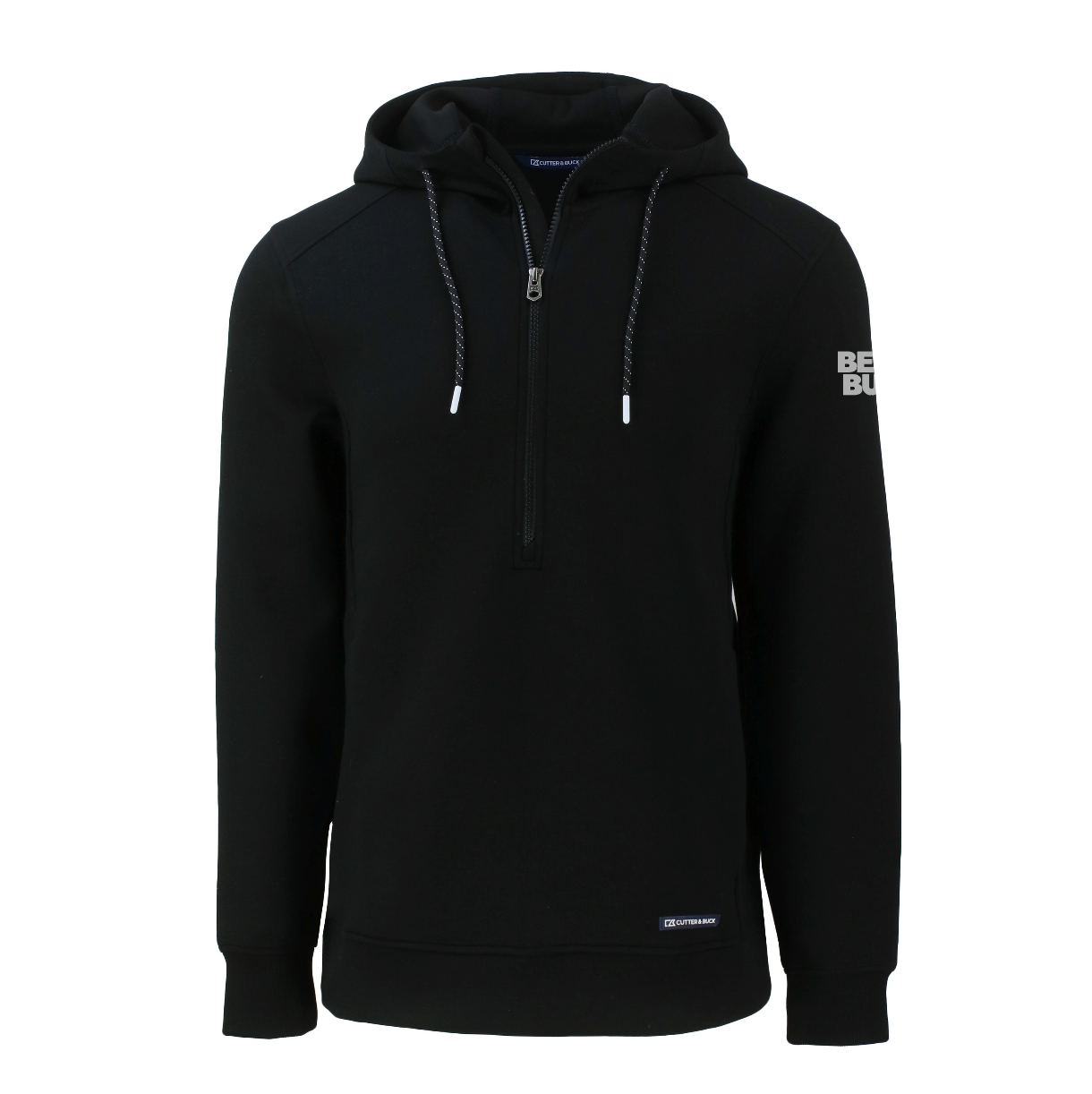 Pull à capuche demi-zip en tissu recyclé Roam Epic Versatility de Cutter & Buck pour homme