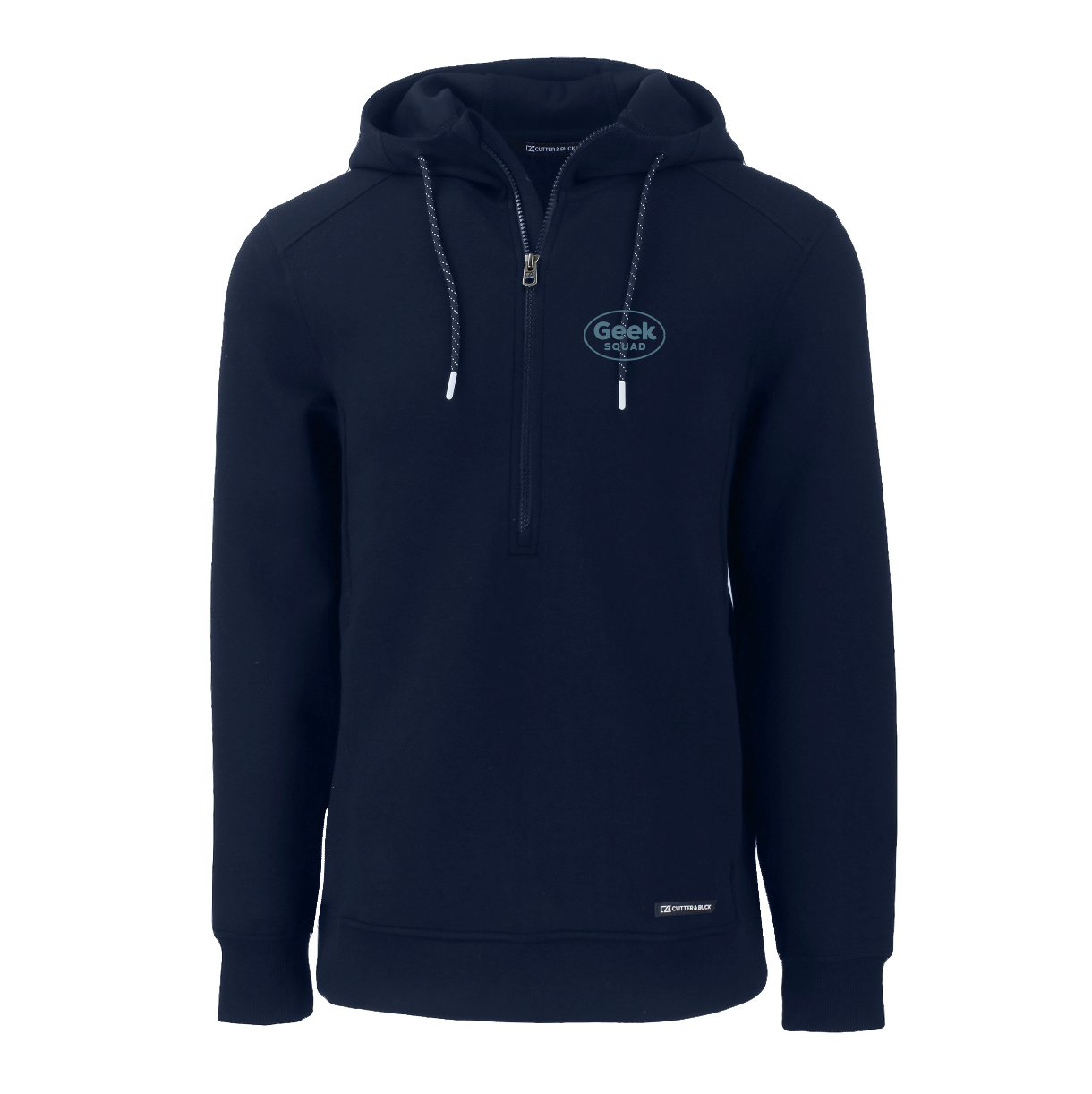 Pull à capuche demi-zip en tissu recyclé Roam Epic Versatility de Cutter & Buck pour homme