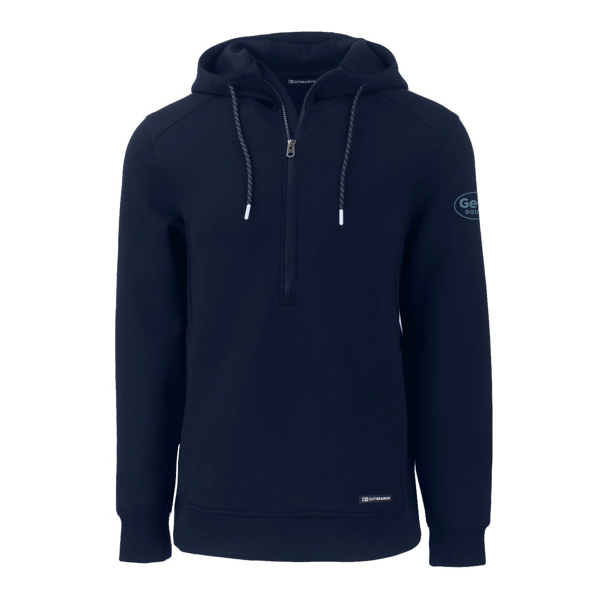 Pull à capuche demi-zip en tissu recyclé Roam Epic Versatility de Cutter & Buck pour homme