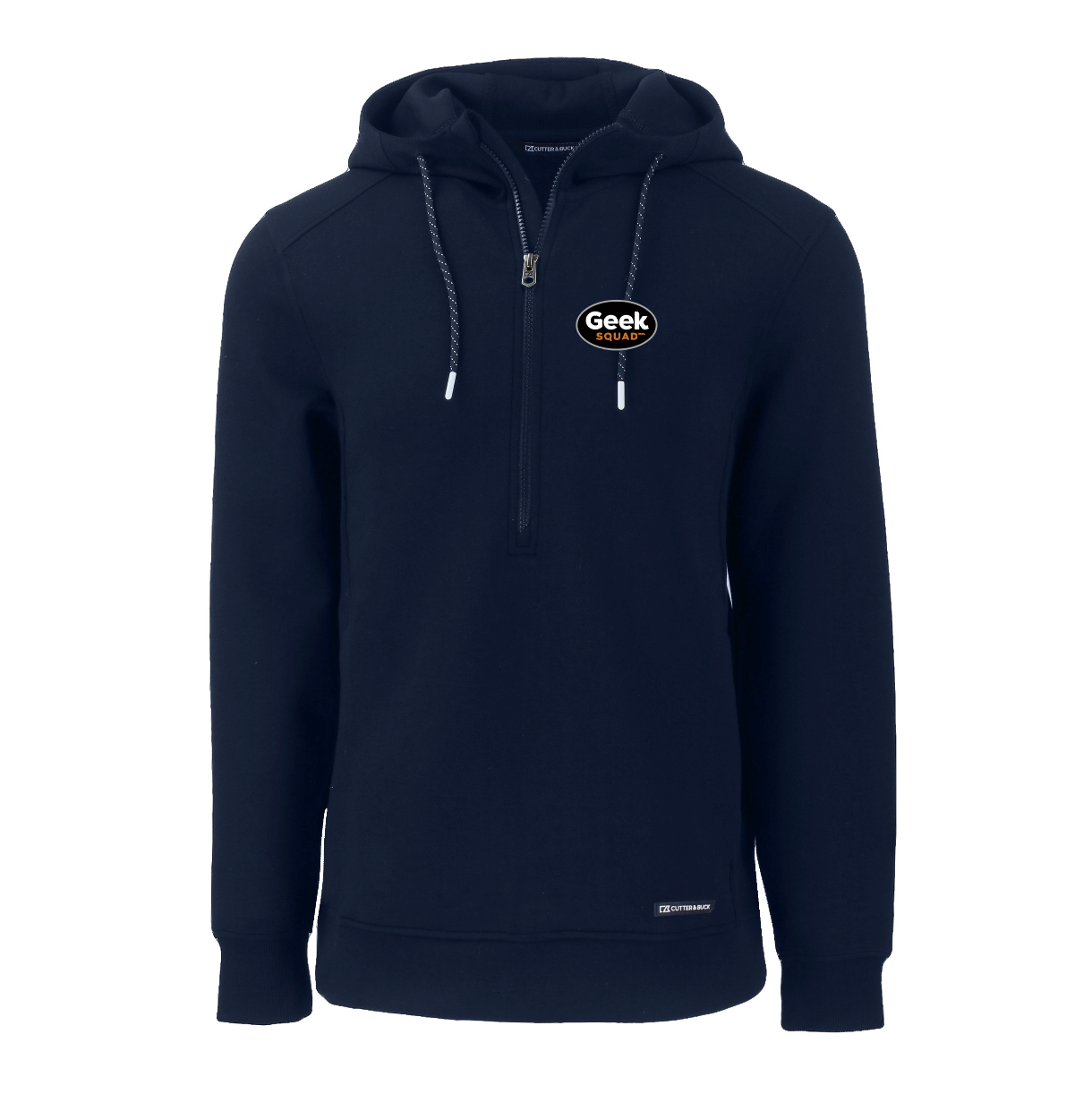 Pull à capuche demi-zip en tissu recyclé Roam Epic Versatility de Cutter & Buck pour homme
