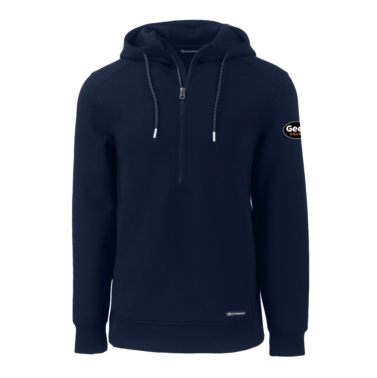 Pull à capuche demi-zip en tissu recyclé Roam Epic Versatility de Cutter & Buck pour homme
