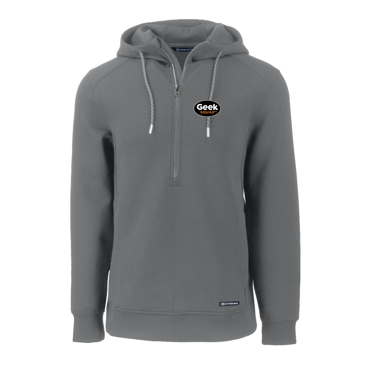 Pull à capuche demi-zip en tissu recyclé Roam Epic Versatility de Cutter & Buck pour homme