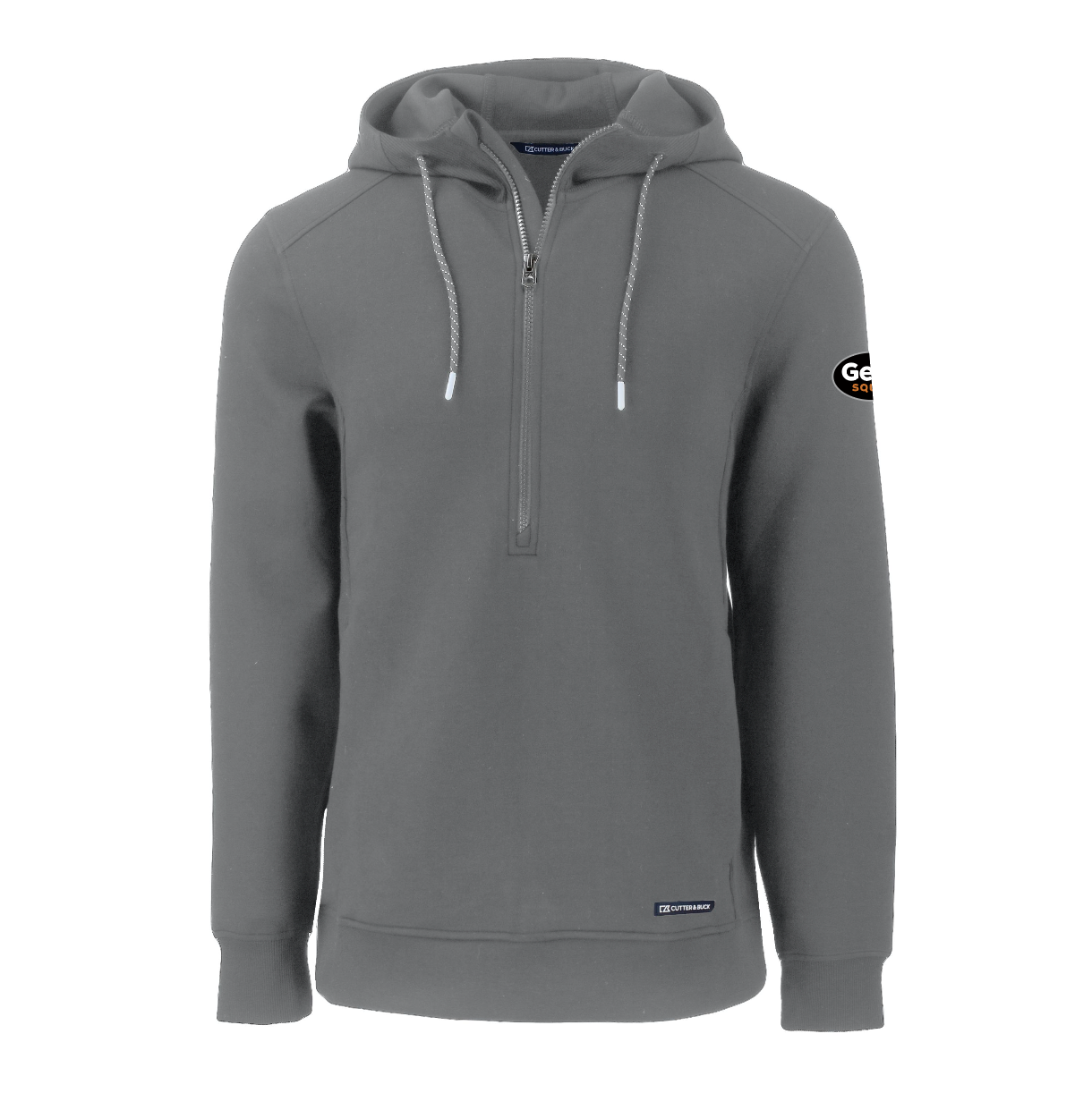 Pull à capuche demi-zip en tissu recyclé Roam Epic Versatility de Cutter & Buck pour homme