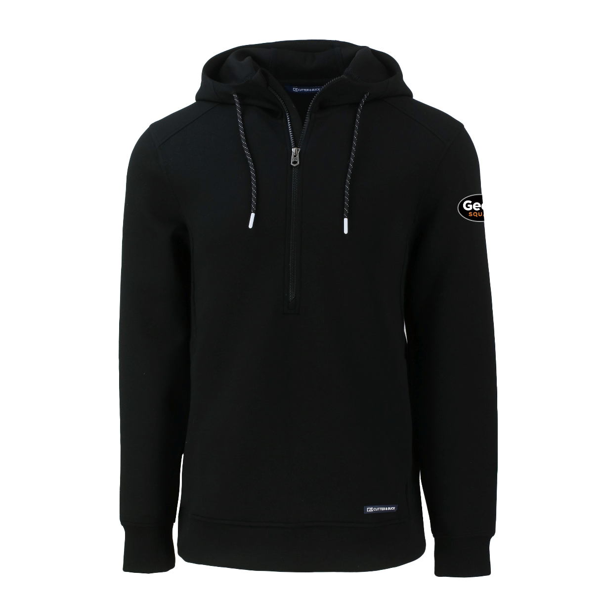 Pull à capuche demi-zip en tissu recyclé Roam Epic Versatility de Cutter & Buck pour homme