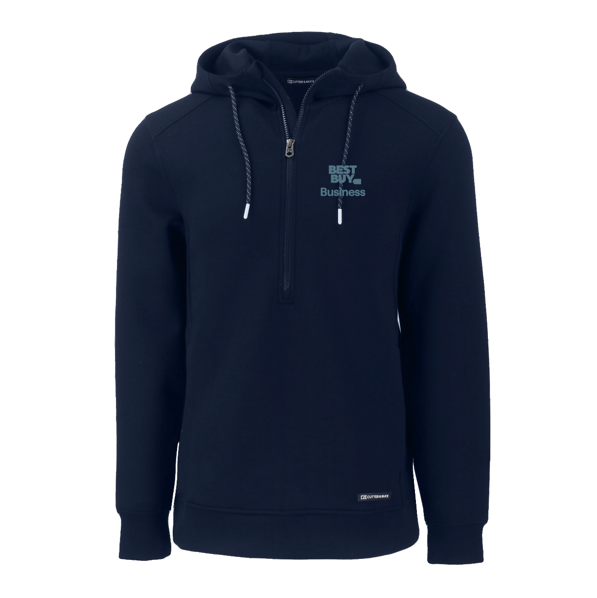 Pull à capuche demi-zip en tissu recyclé Roam Epic Versatility de Cutter & Buck pour homme