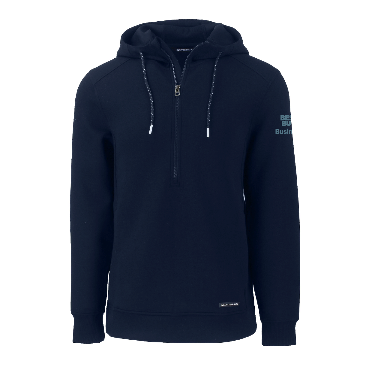 Pull à capuche demi-zip en tissu recyclé Roam Epic Versatility de Cutter & Buck pour homme