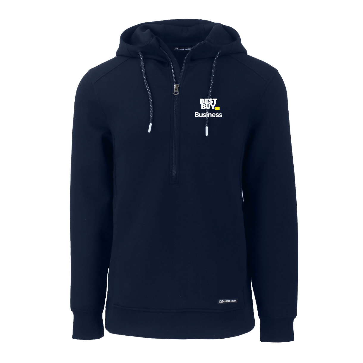Pull à capuche demi-zip en tissu recyclé Roam Epic Versatility de Cutter & Buck pour homme