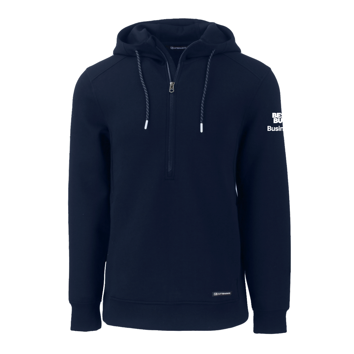 Pull à capuche demi-zip en tissu recyclé Roam Epic Versatility de Cutter & Buck pour homme