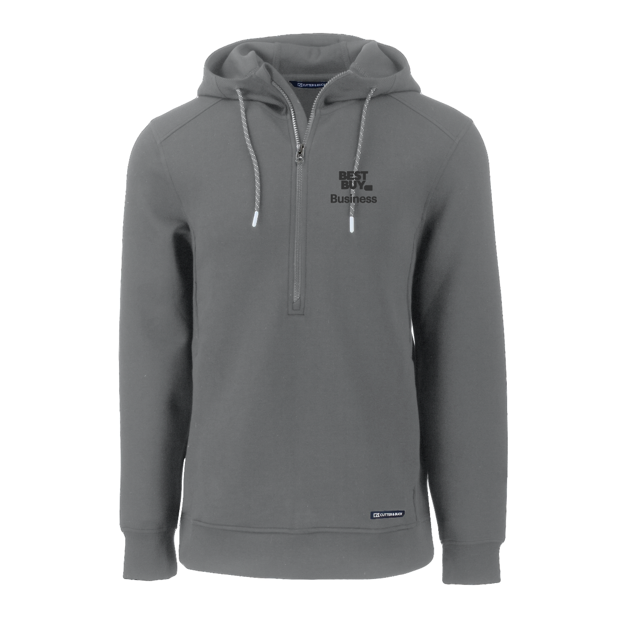 Pull à capuche demi-zip en tissu recyclé Roam Epic Versatility de Cutter & Buck pour homme