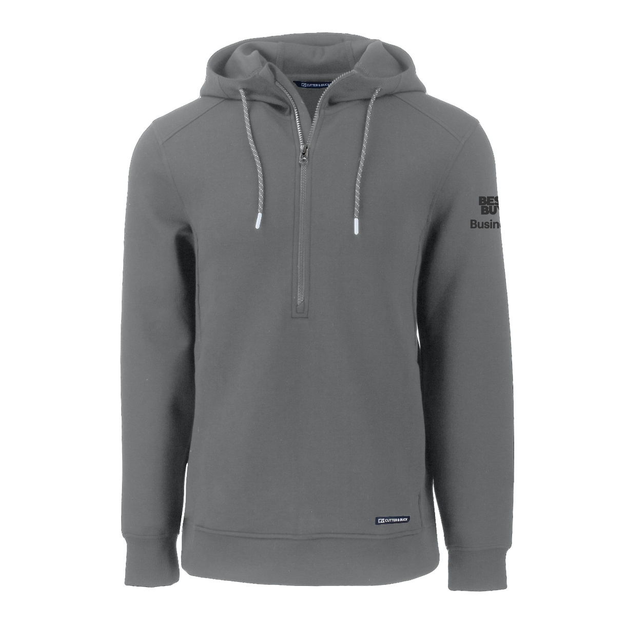 Pull à capuche demi-zip en tissu recyclé Roam Epic Versatility de Cutter & Buck pour homme