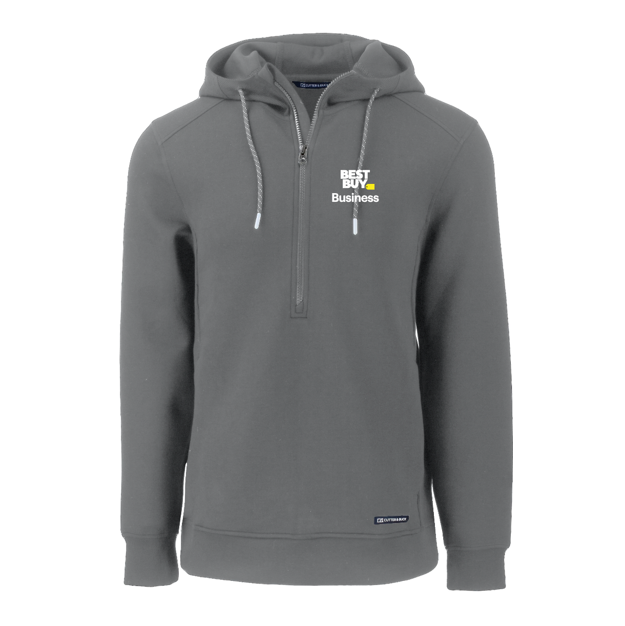Pull à capuche demi-zip en tissu recyclé Roam Epic Versatility de Cutter & Buck pour homme