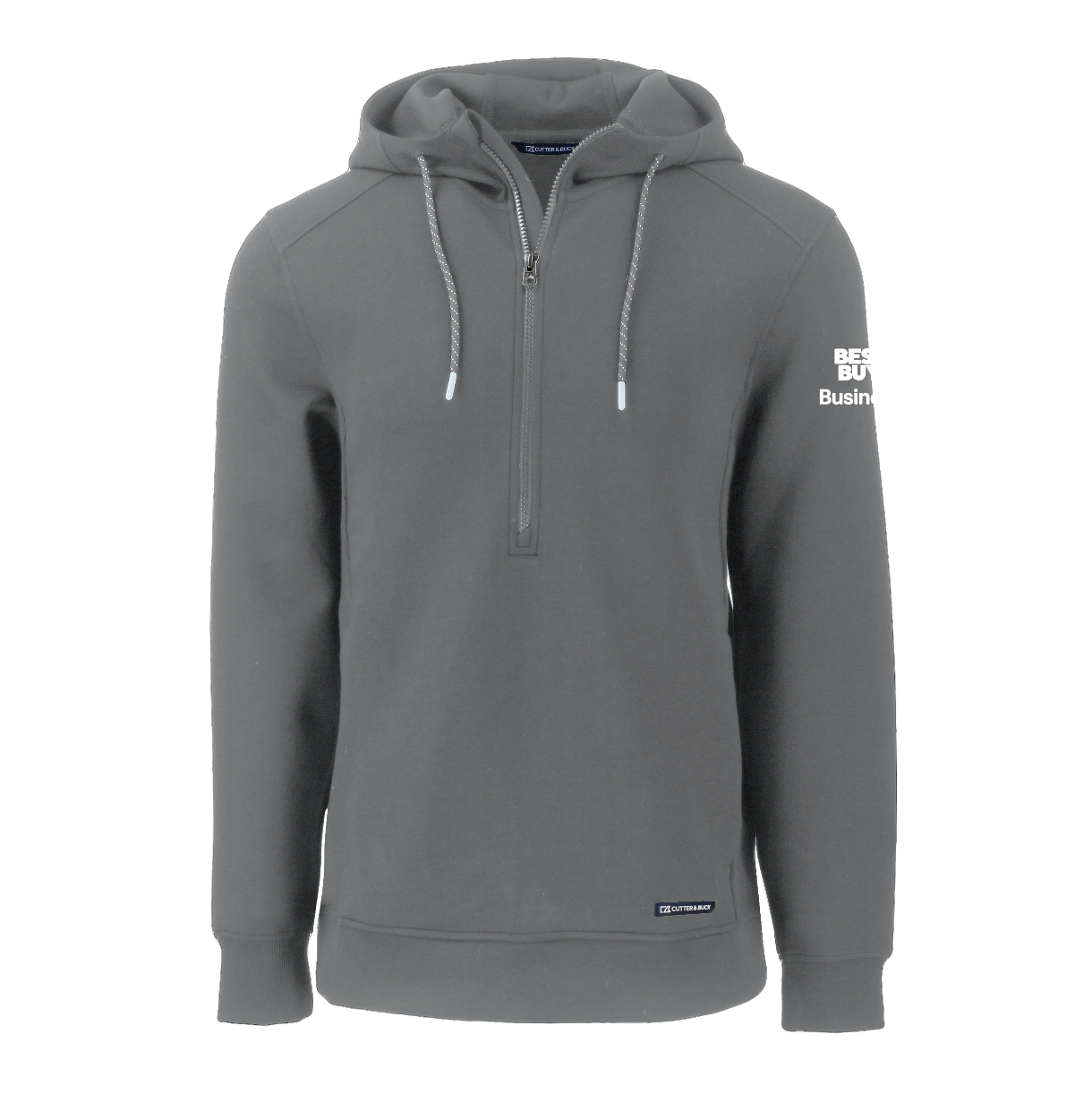 Pull à capuche demi-zip en tissu recyclé Roam Epic Versatility de Cutter & Buck pour homme