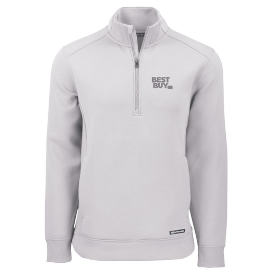 Pull-over Cutter & Buck Roam Epic Versatility en tissu recyclé à quart de zip pour homme