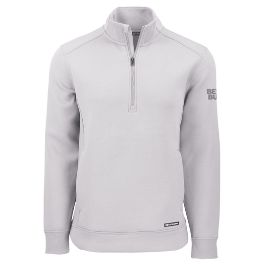 Pull-over Cutter & Buck Roam Epic Versatility en tissu recyclé à quart de zip pour homme