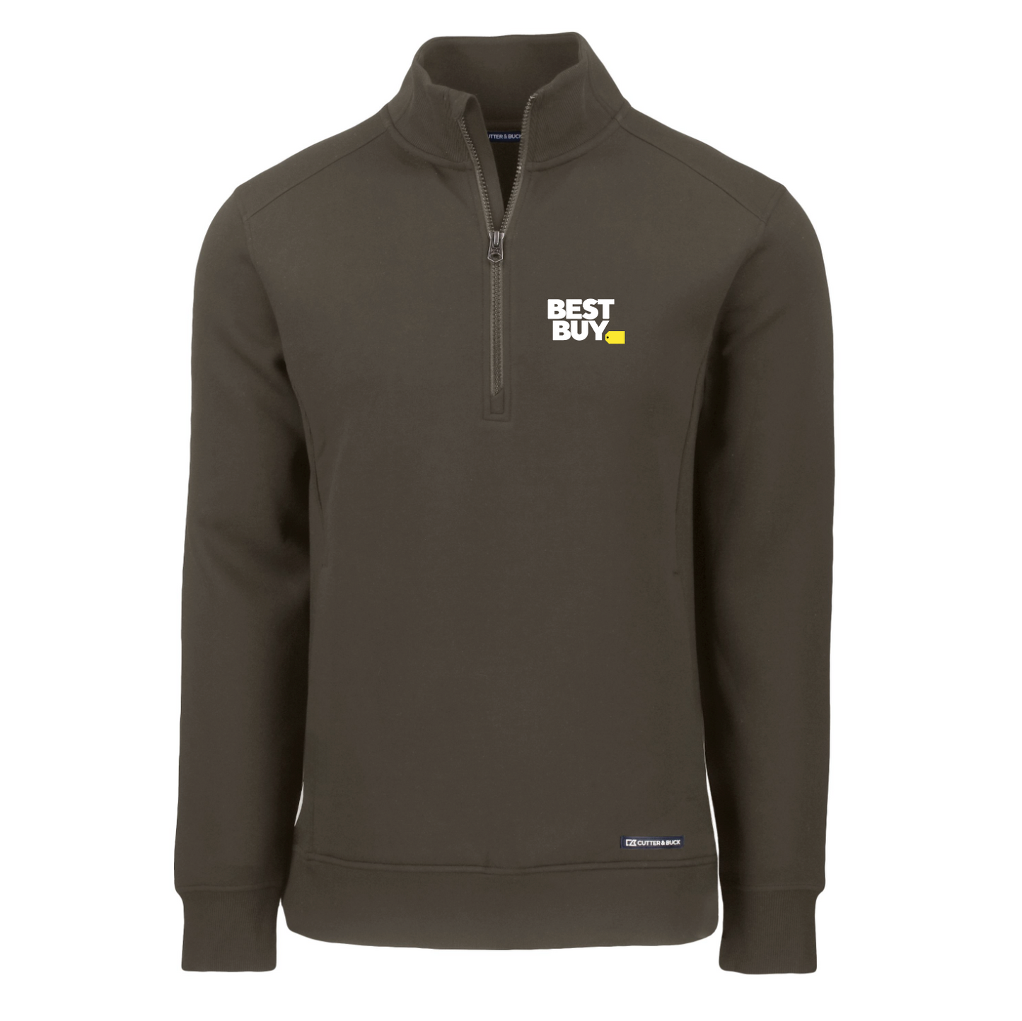 Pull-over Cutter & Buck Roam Epic Versatility en tissu recyclé à quart de zip pour homme