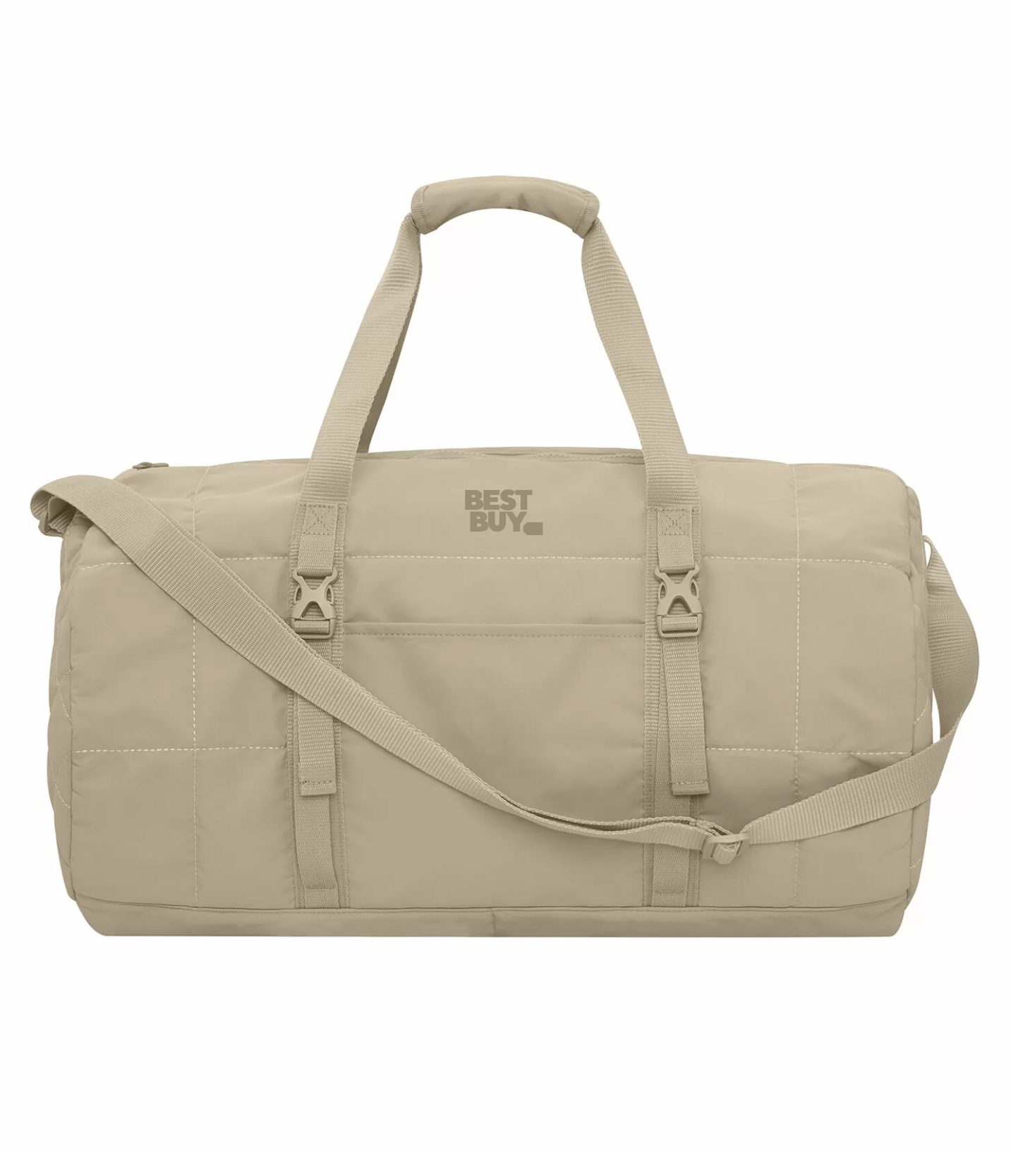 KOI® MATTE QUILTED BARREL DUFFEL. 27L