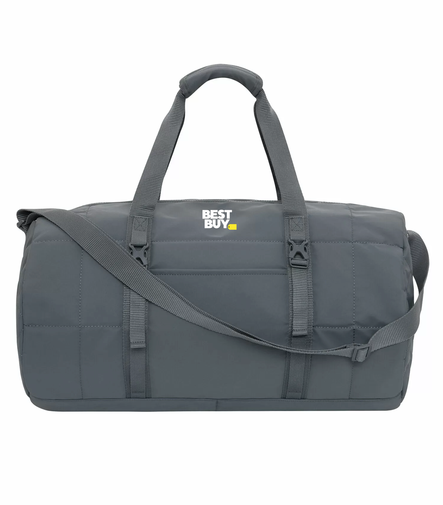 KOI® MATTE QUILTED BARREL DUFFEL. 27L