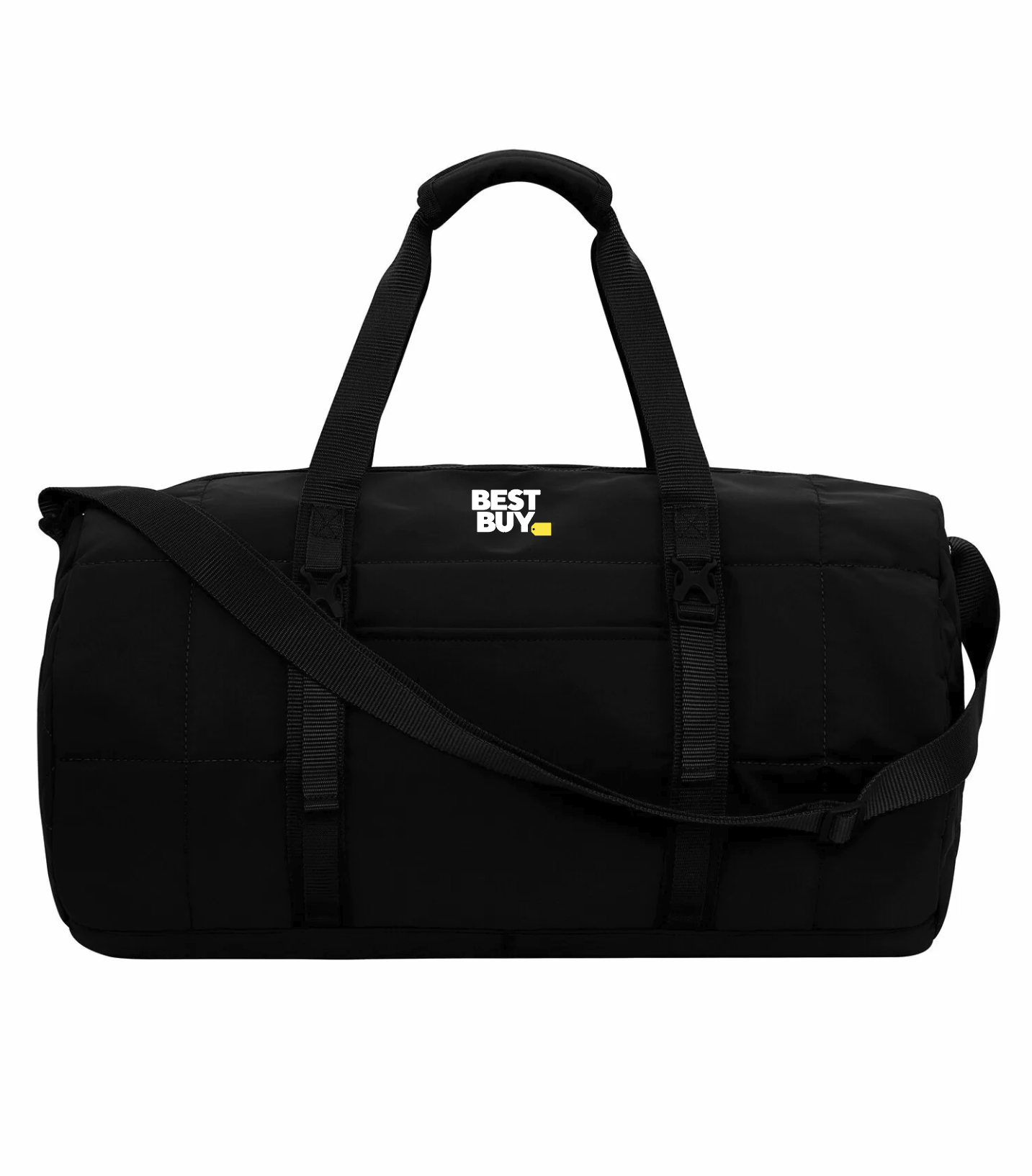 KOI® MATTE QUILTED BARREL DUFFEL. 27L