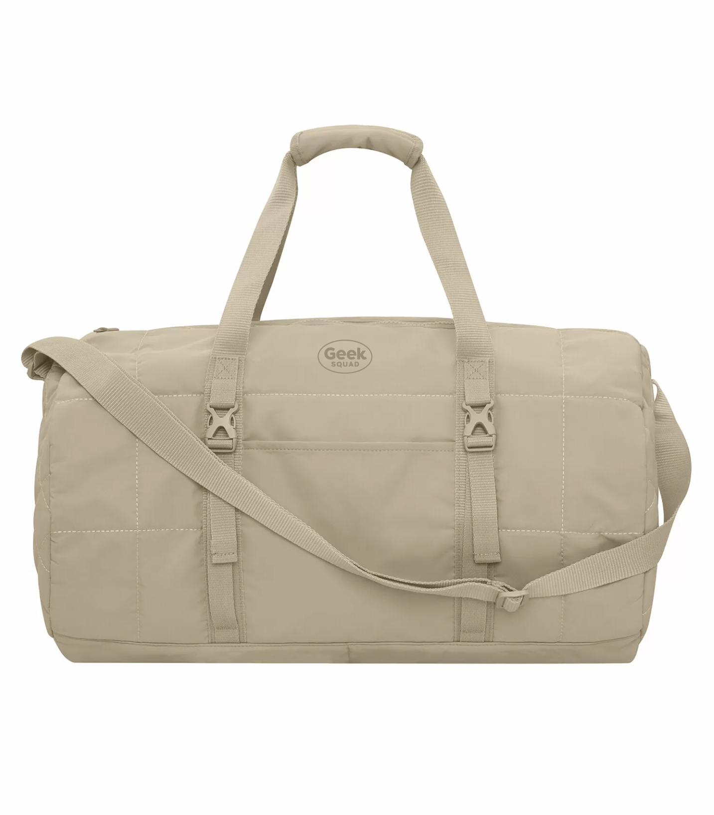 KOI® MATTE QUILTED BARREL DUFFEL. 27L