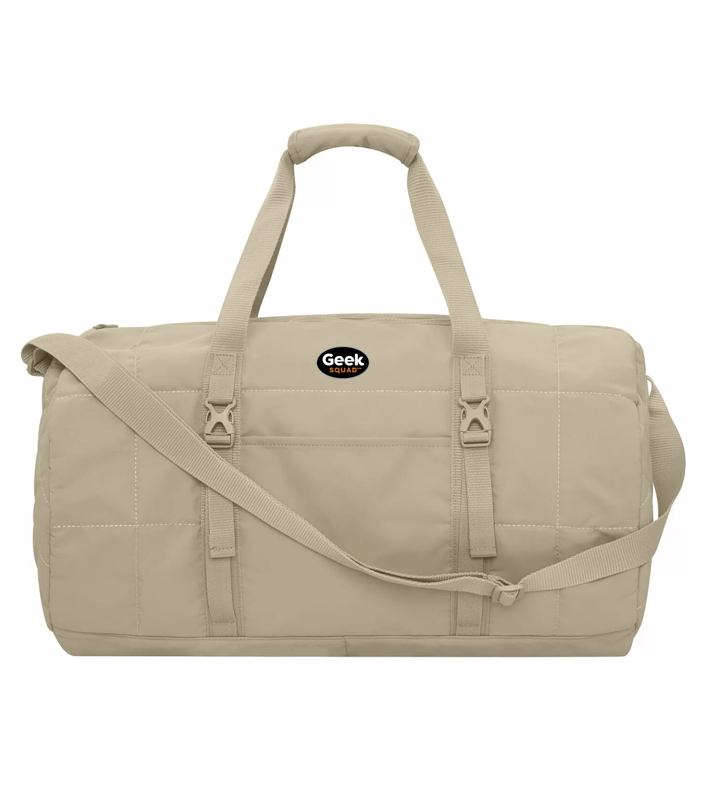 KOI® MATTE QUILTED BARREL DUFFEL. 27L